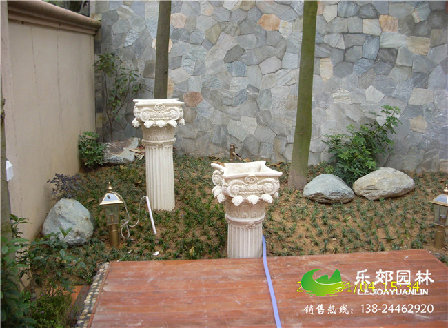 别墅花园设计小品图片