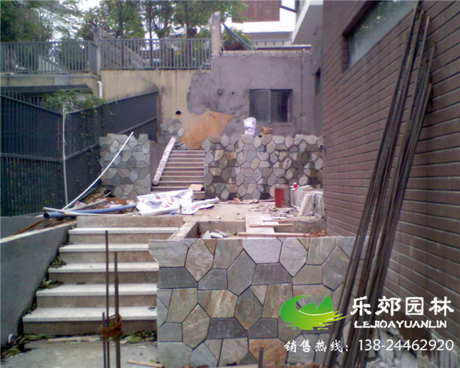 广州番禺区庭院景观设计装修施工图3