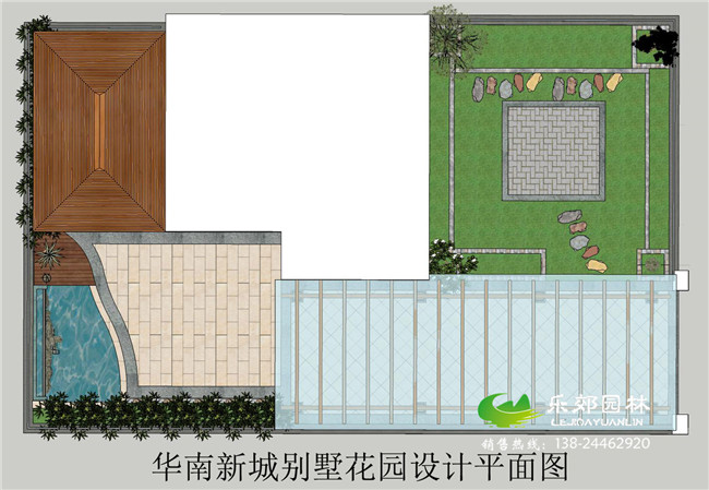 别墅花园设计平面图