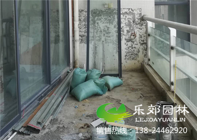 阳台5平方小鱼池建造步骤1图片