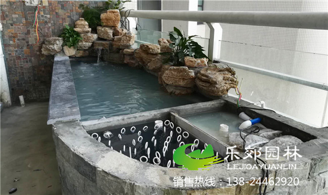 阳台5平方小鱼池建造步骤3图片