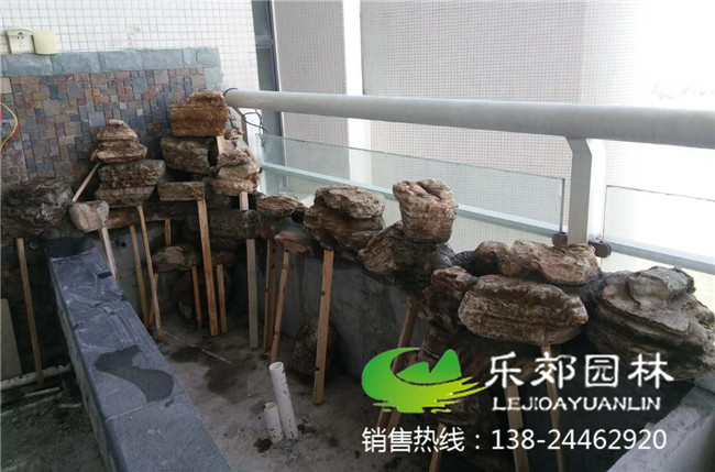 阳台5平方小鱼池建造步骤8图片