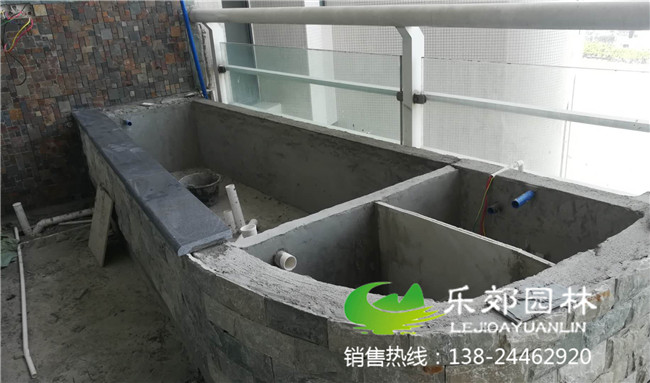 阳台5平方小鱼池建造步骤7图片