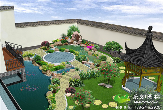 中式庭院景观图片大全