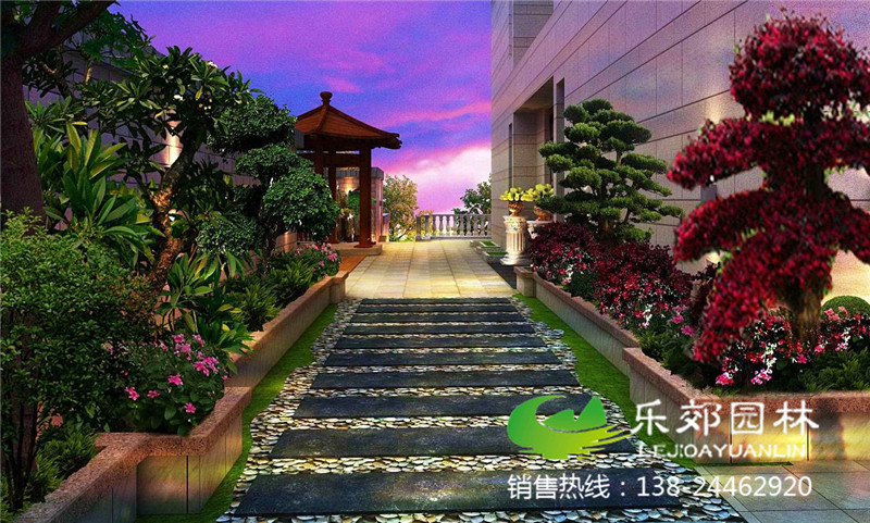 私家别墅庭院景观设计图片