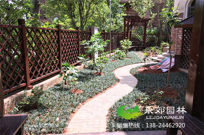 庭院防腐木景观设计实景图