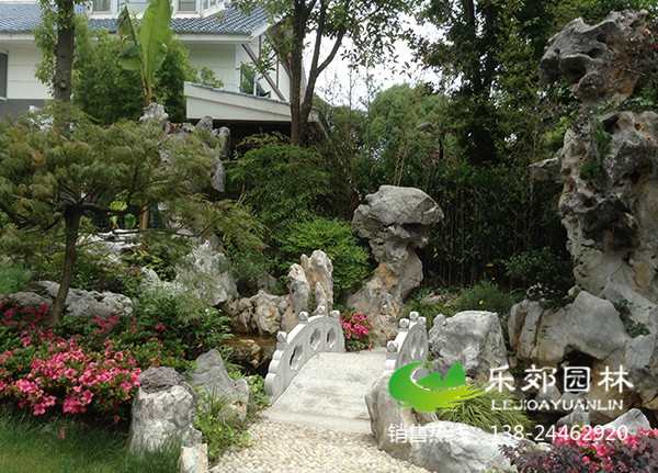 苏式景观太湖石的布局图片
